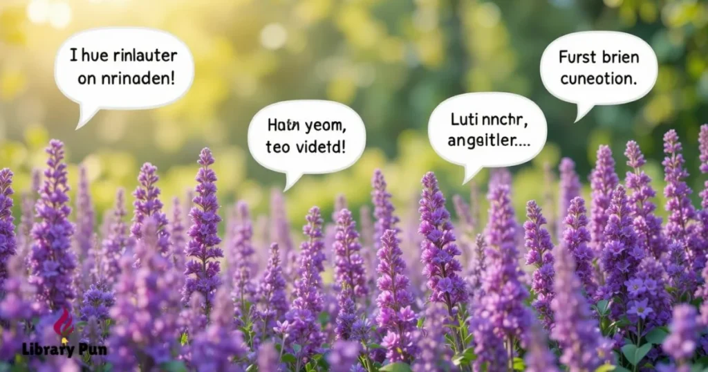 Purple Flower Jokes