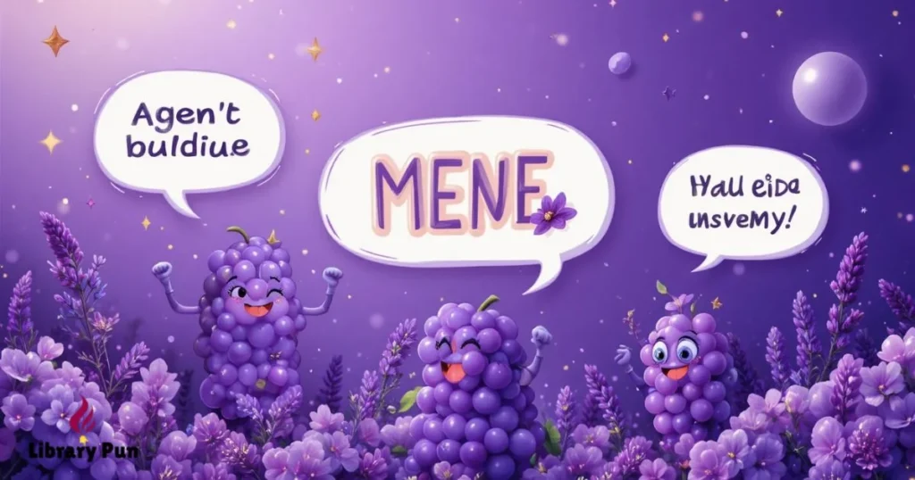Purple Puns