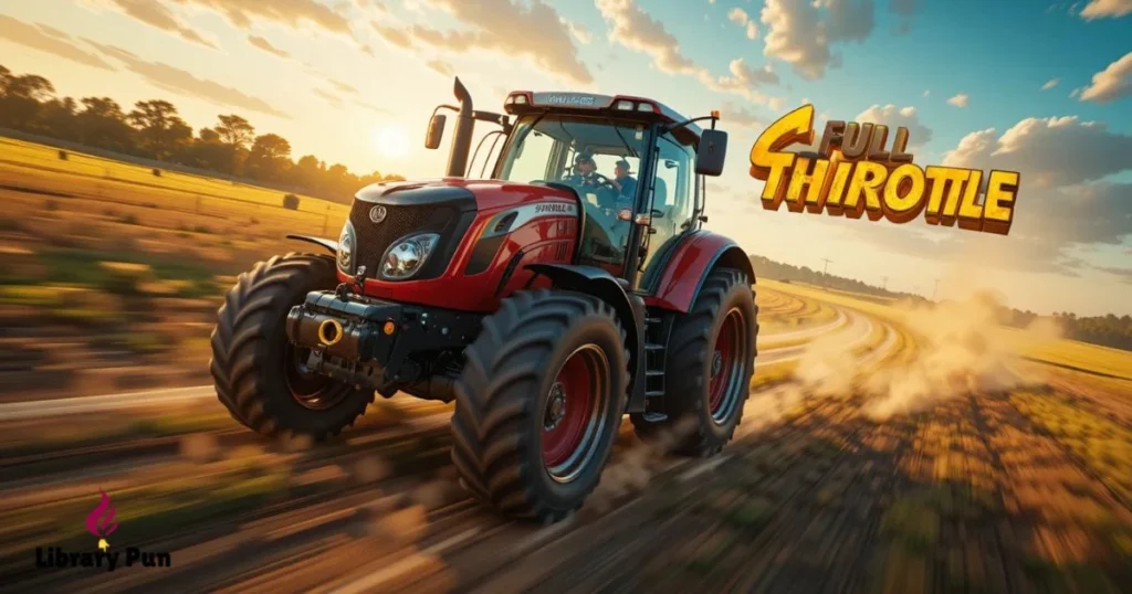 Speed And Power Tractor Puns
