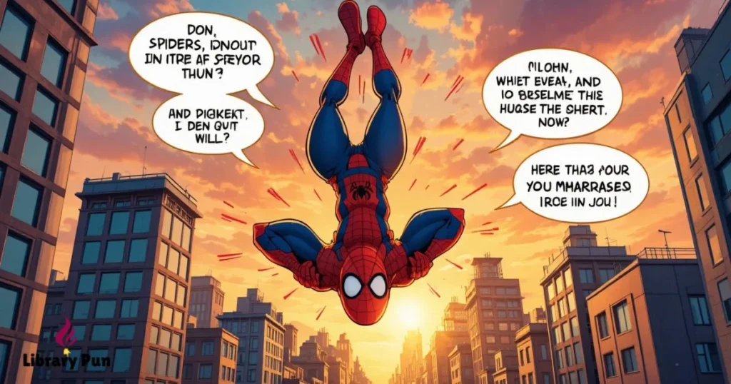 Spiderman Puns