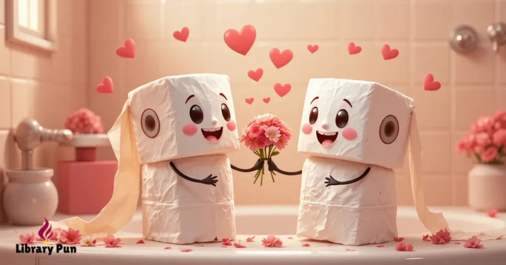 Toilet Paper Love Puns