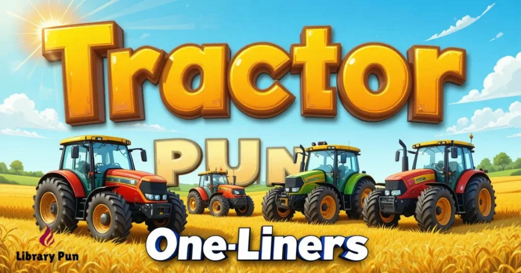 Tractor Puns One Liners