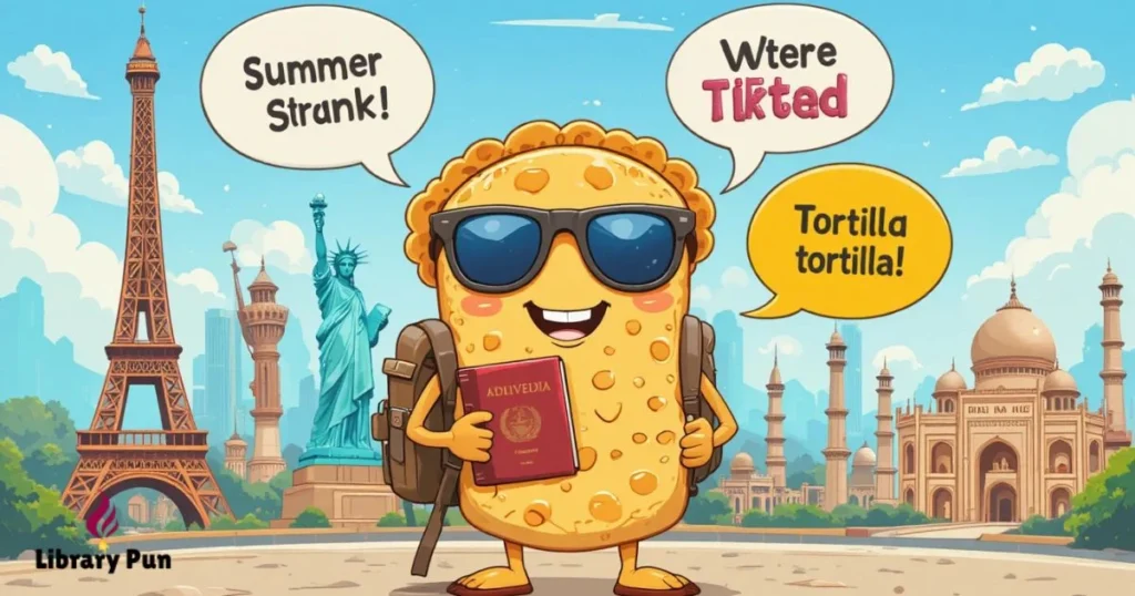 Travel Friendly Tortilla Puns For Tourists