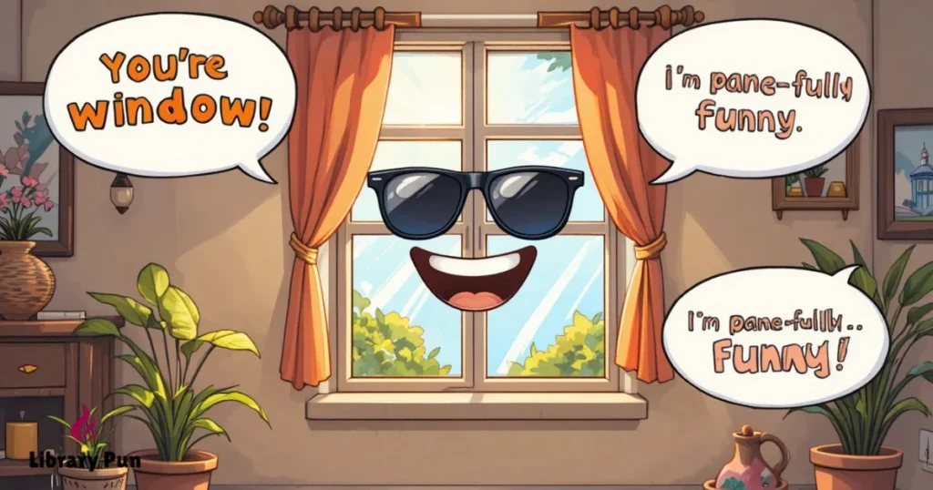 Window Puns Captions