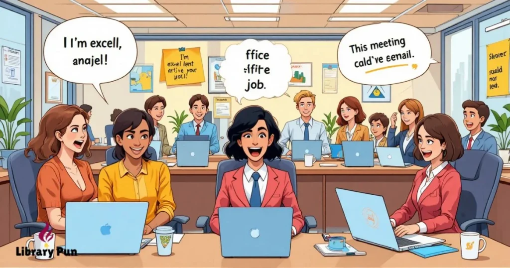 Witty Office Puns For Social Media