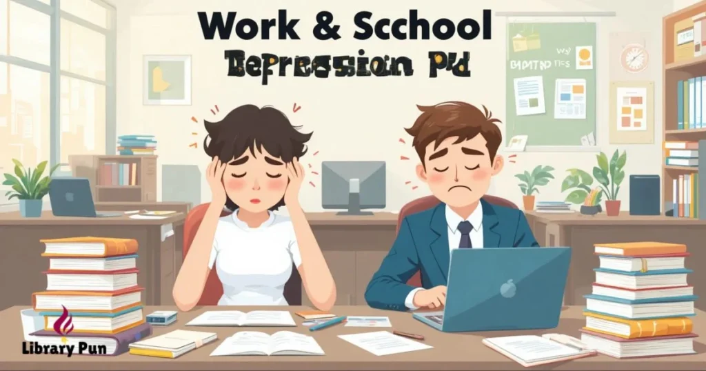 Work And School Depression Puns