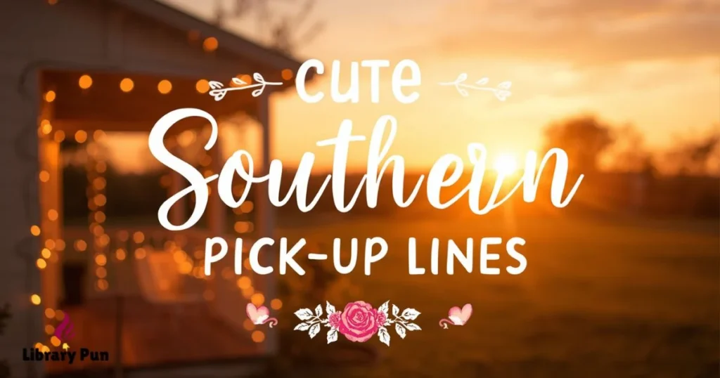 Cute Southern Pick Up Lines