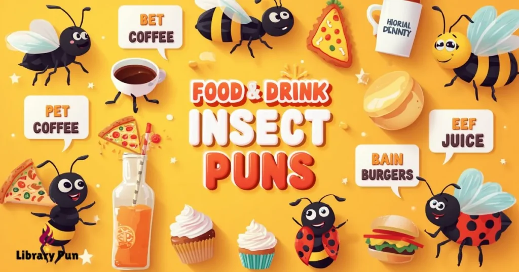Food And Drink Insect Puns