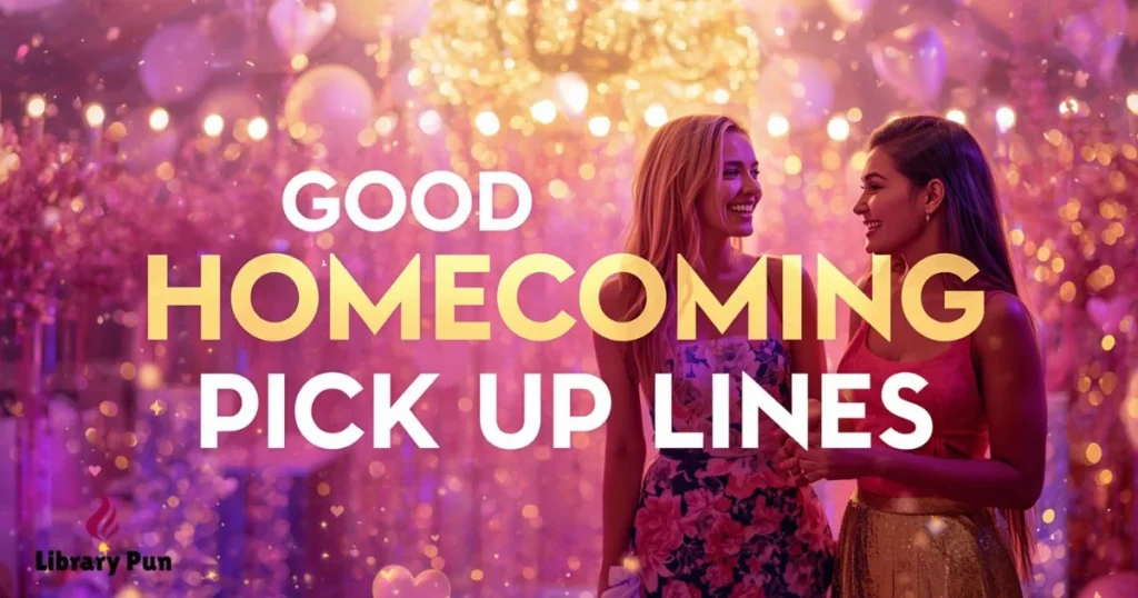 Good Homecoming Pick Up Lines