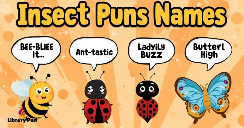 Insect Puns Names