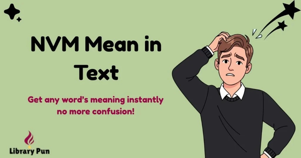 Nvm Mean In Text