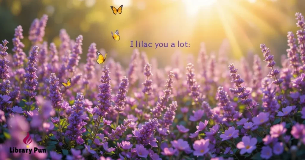 Purple Flower Puns