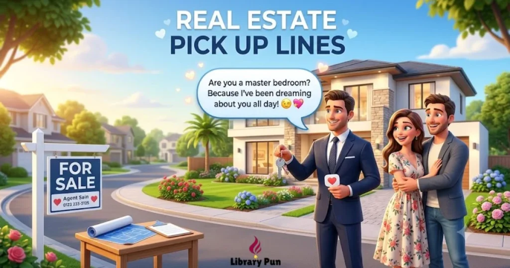 Real Estate Pick Up Lines
