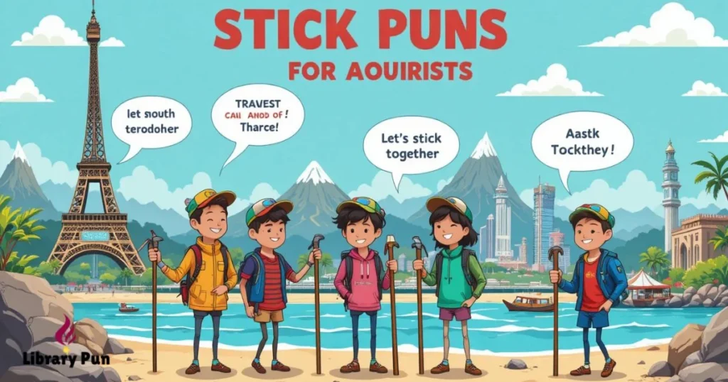 Stick Puns For Tourists And Travelers