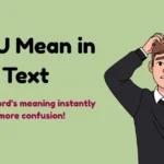 Stsu Mean In Text