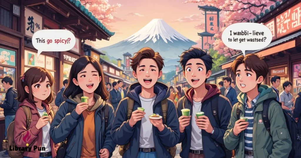 Wasabi Puns For Tourists And Travelers