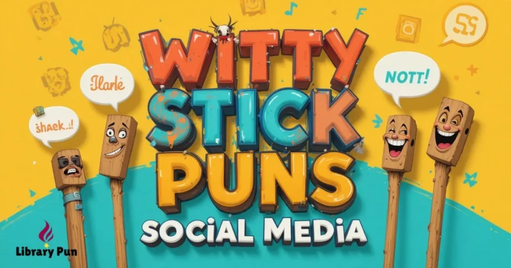 Witty Stick Puns For Social Media
