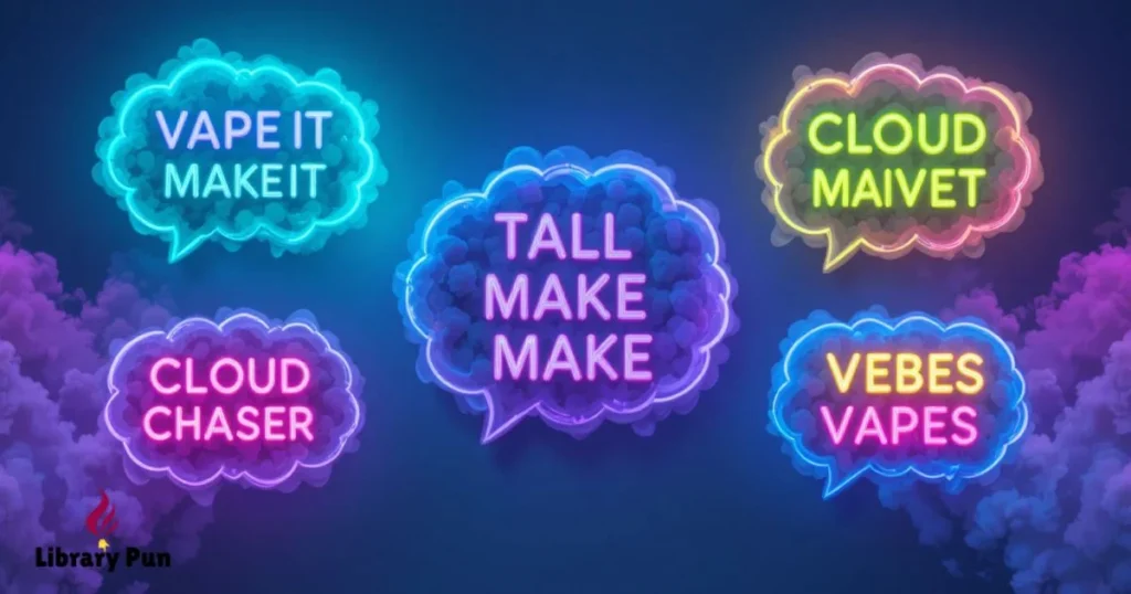Witty Vape Puns For Social Media