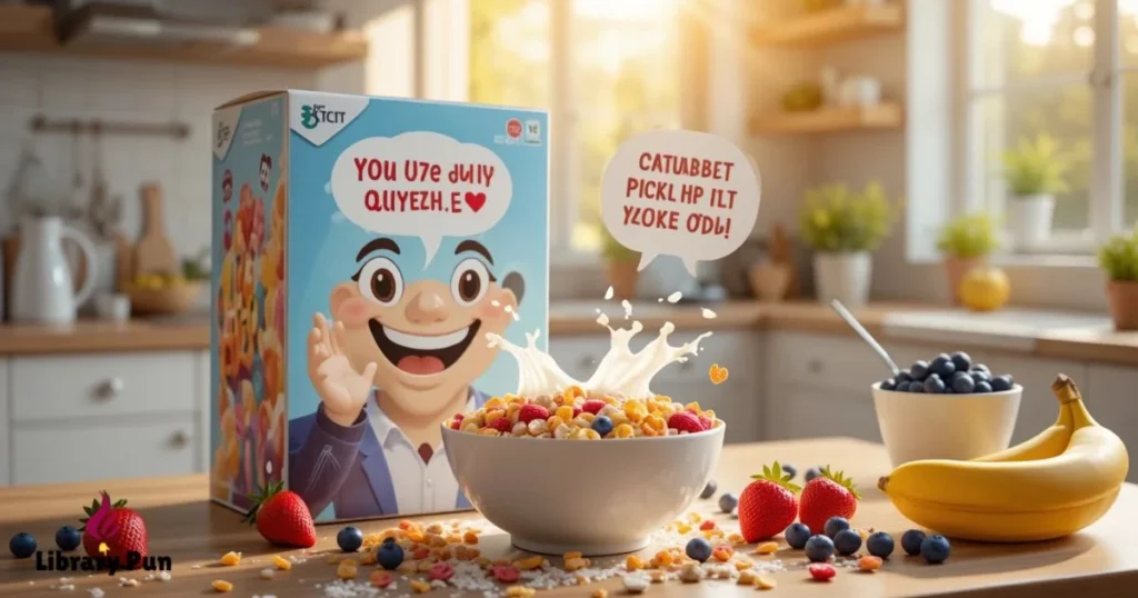 Cereal Box Pick Up Lines