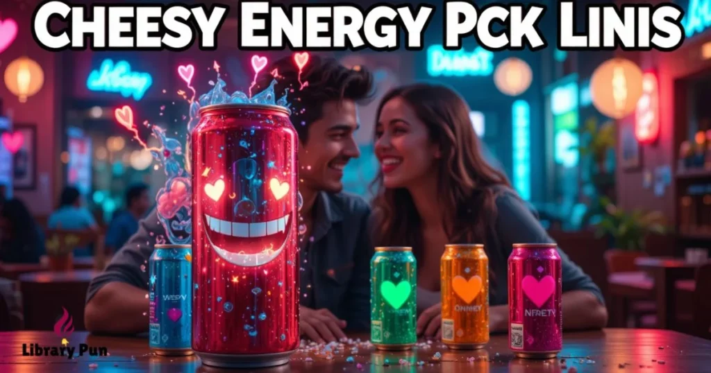 Cheesy Energy Drink Pick Up Lines
