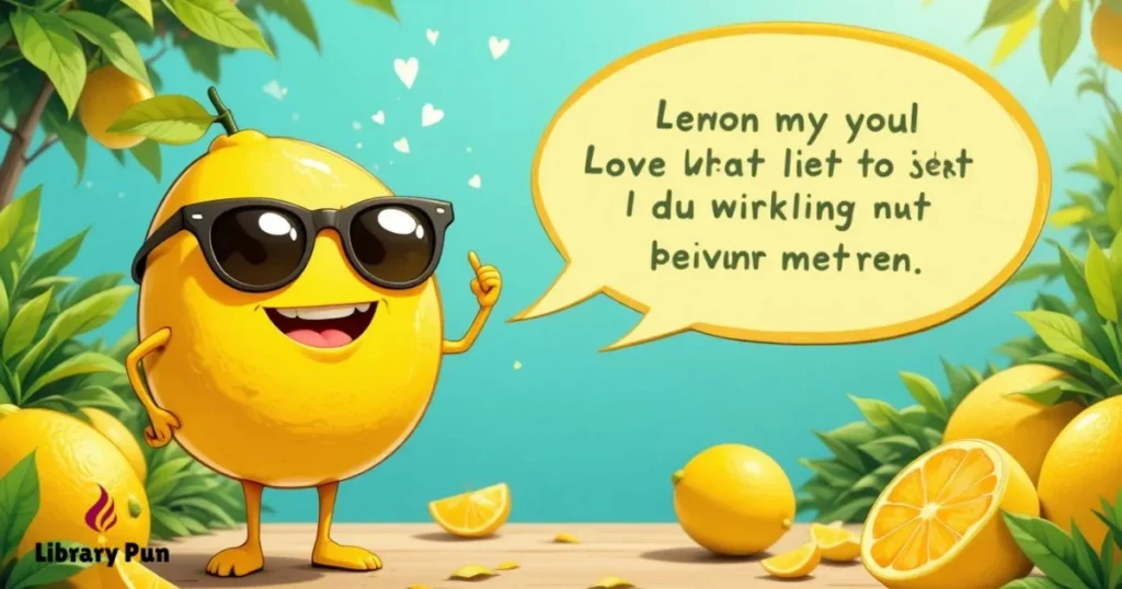 Clever Lemon Pick Up Lines