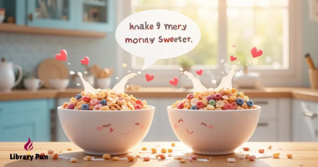 Cute Cereal Pick Up Lines