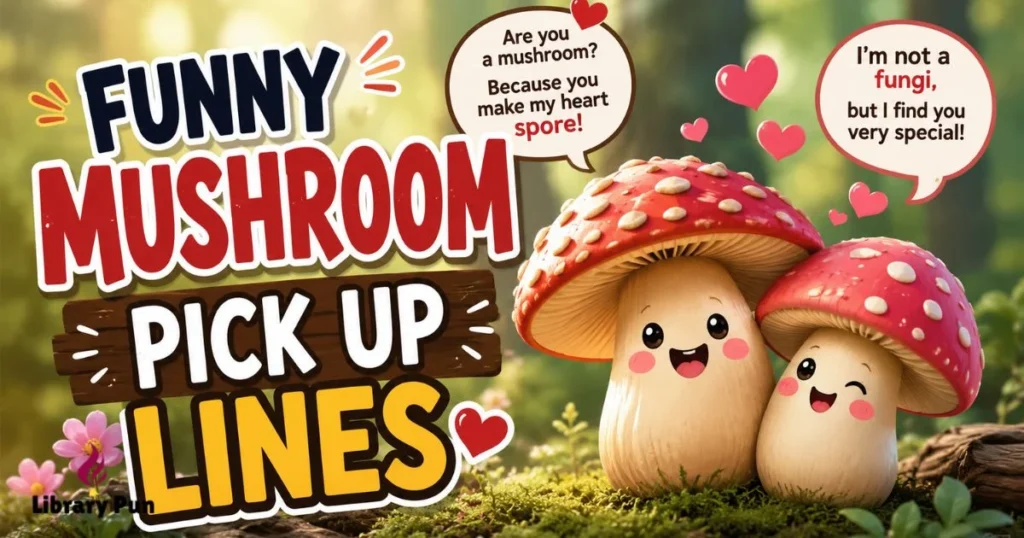 Funny Mushroom Pick Up Lines