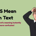 Gts Mean In Text