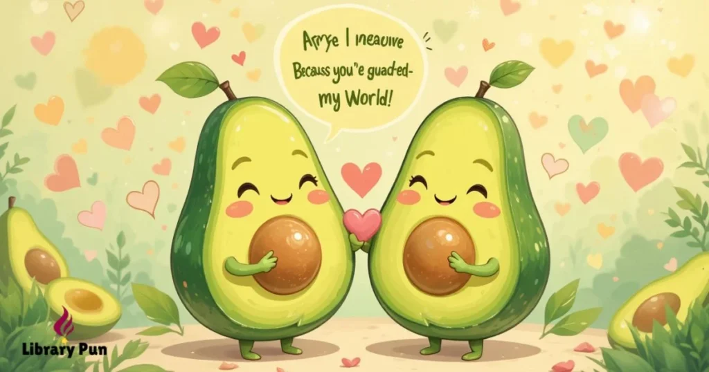 Playful Avocado Pick Up Lines