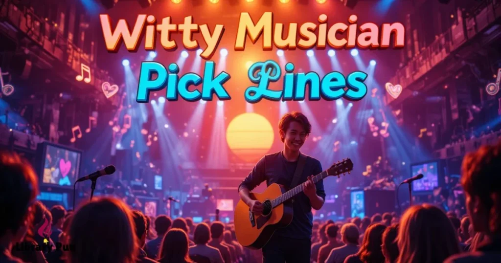 Witty Musician Pick Up Lines